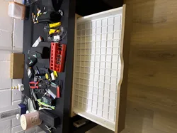 IKEA Alex (wide) Gridfinity Baseplate DE Version
