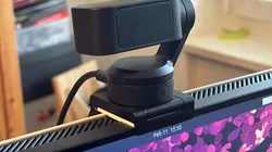 Insta360 Link 2 to Alienware Display mounting brackets