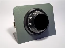 Mechanical Safe Lock Holder - fits Sargent & Greenleaf 6630, 6631, 6651 - with storage slot for change key