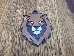Multicolor Lion keyring (Animal Collection)