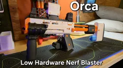 Orca Nerf Mega XL Launcher (Optional Shell Ejection)