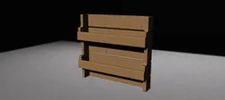 Pallet Spice Rack