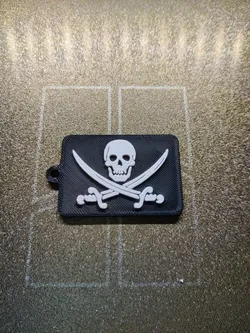 Pirate Flag Keychain