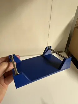 Simple filament spool roller