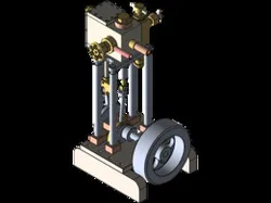 SIMPLE SINGLE CYLINDER VERTICAL STEAM
