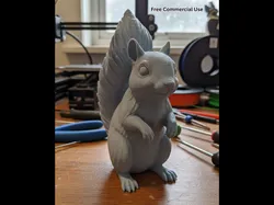 Squirrel Statue