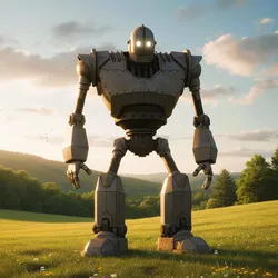 The Iron Giant - Cute Robot Figurine