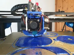 Tronxy X5s Holder for J-Head, Volcano Hotend, Precision Piezo Orion and Nimble V2