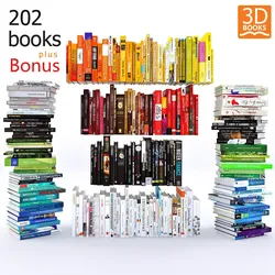 202 books plus BONUS 3D model