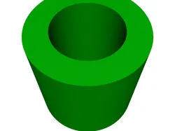 3D printer bestanden | 3MF | Lesco Walk-Behind Mower Height Spacer – 23mm ID (Heavy Duty