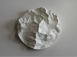 Aoraki / Mount Cook topographic model