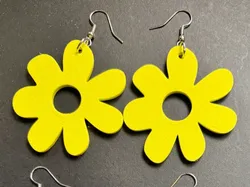 Aretes Florales - Modelo de impresión 3D gratuito