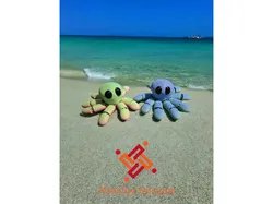 Articulated Octopus one color
