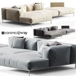 BB ITALIA Frank Sofa