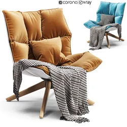 BB ITALIA Husk Armchair