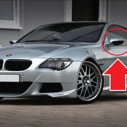 BMW E63 rear mirror cover side mirror cover cap