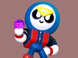 Characters & Creatures STL Descărcare - Meeple Brawl Stars Fan Art - LoveModels