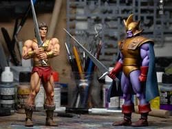 Characters & Creatures STL تنزيل - John Blackstar vs. The Overlord - Ruffi