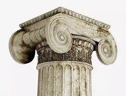 Column Greek Erechtheum 3D model