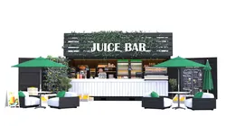 Container Juice Cafe 3D model