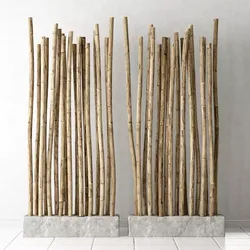 Decor Dry branches 3D model