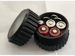 Handy battery pack for common batteries used in guns scopes / airsoft