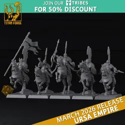 Heavy Cavalry - Ursa Empire - Titan Forge Miniatures March 2026