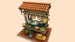 Isometric Noodles Stand