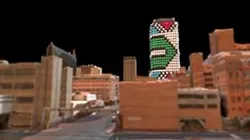 Johannesburg City Block with African Facade