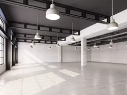 low poly interior loft office hall 03 Low-poly 3D model