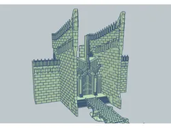 Minas Morgul Gate 10mm  Scale
