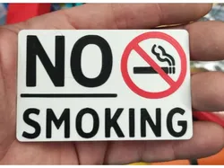 No smoking sign