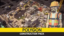 POLYGON - Construction Low-poly 3D model