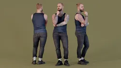 Pondering Thoughts - Tattooed Rebel