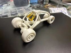Popster – 反弹怪客｜Rubber Band Powered Car (PLA + Screws, Support Required)