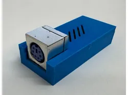 PS/2 Keyboard to USB-C Soarer's Adapter with Tinkerboy QMK/VIAL firmware using a Pro Micro, and Housing for it