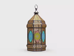 ramadan lantern 3D model