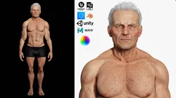 Realistic Old Man