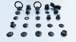 Screws black