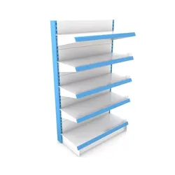 Supermarket Single Shelf Module 3D model