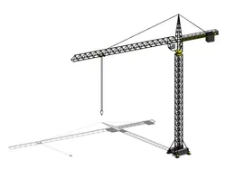 Tower Crane - Revit Family 3D model