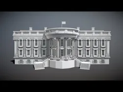 White House 3D model