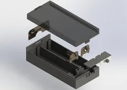 3.7V 2X 18650 Battery Holder With On Off Switch