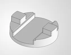 Band Saw Sled - Din Rail