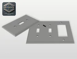 DecoEdge: Light Switch Wall Plates – Single, Double, and Triple Gang Covers