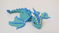 Elder Wind Dragon - Articulated Dragon Figure