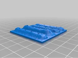 Farm plot for HO scale scenics