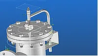 Filter of décolmatage