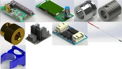 Fused Deposition Modeling 3D Printer Components