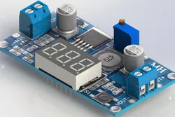 LM2596 Buck Converter 4.0~40 to 1.3-37V Adjustable Step-Down Power Module with LED Display Volt meter
